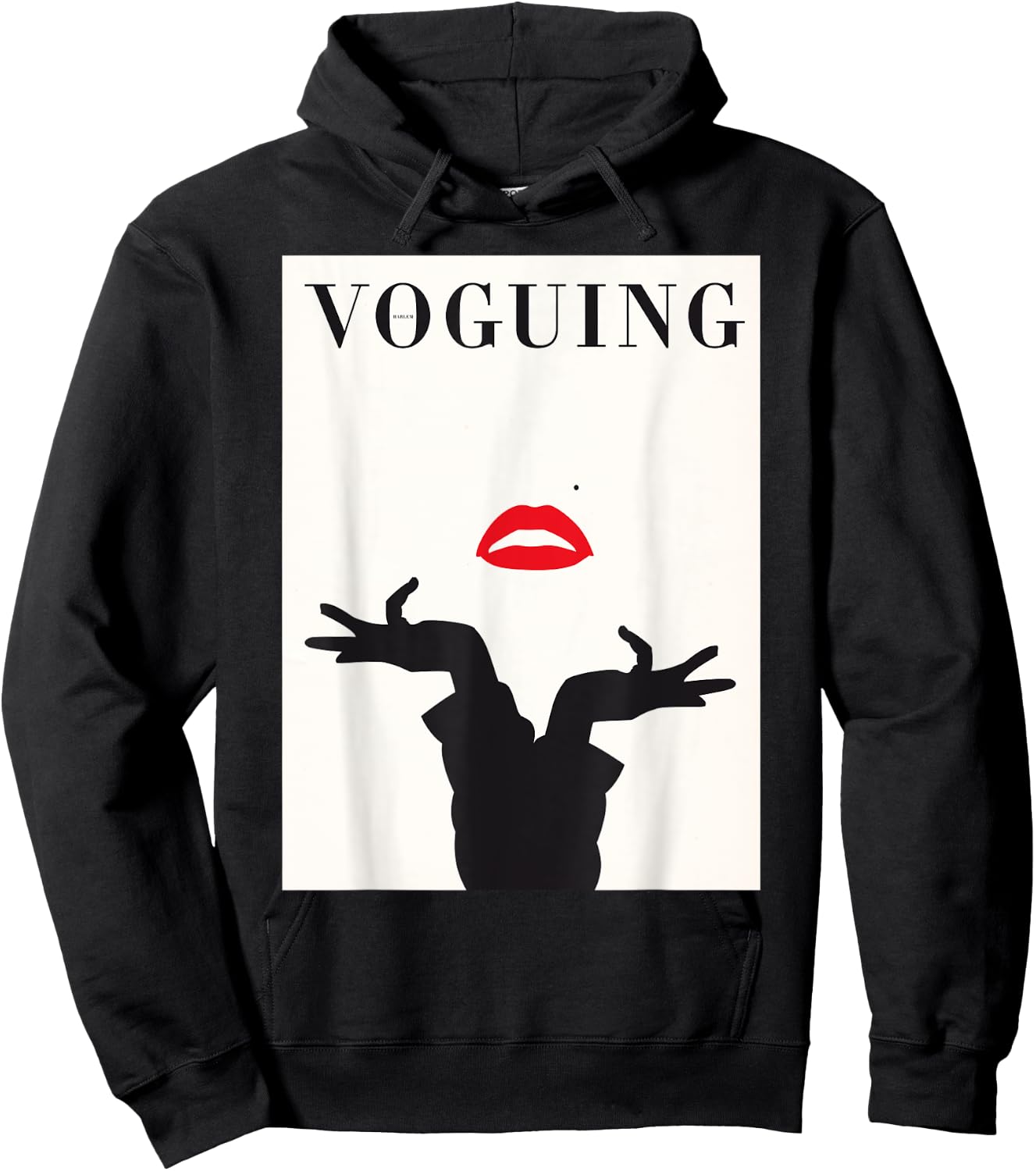 Vogue - Voguing Vogueing Dance Drag Queen Pose Gay Hoodie - Hoodie | Black