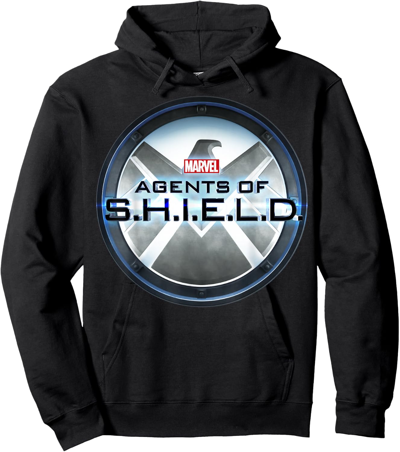 Marvel Agents of S.H.E.I.L.D. Original Show Logo Hoodie - Hoodie | Black