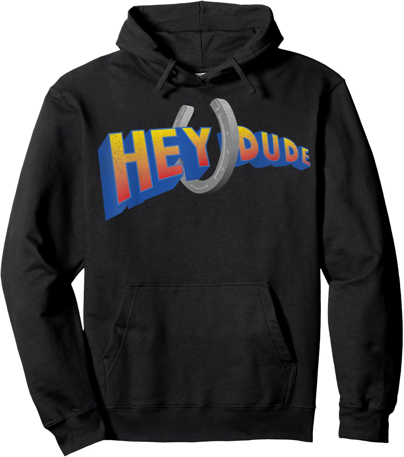 Nickelodeon Hey Dude TV Show Logo Hoodie - Hoodie | Black