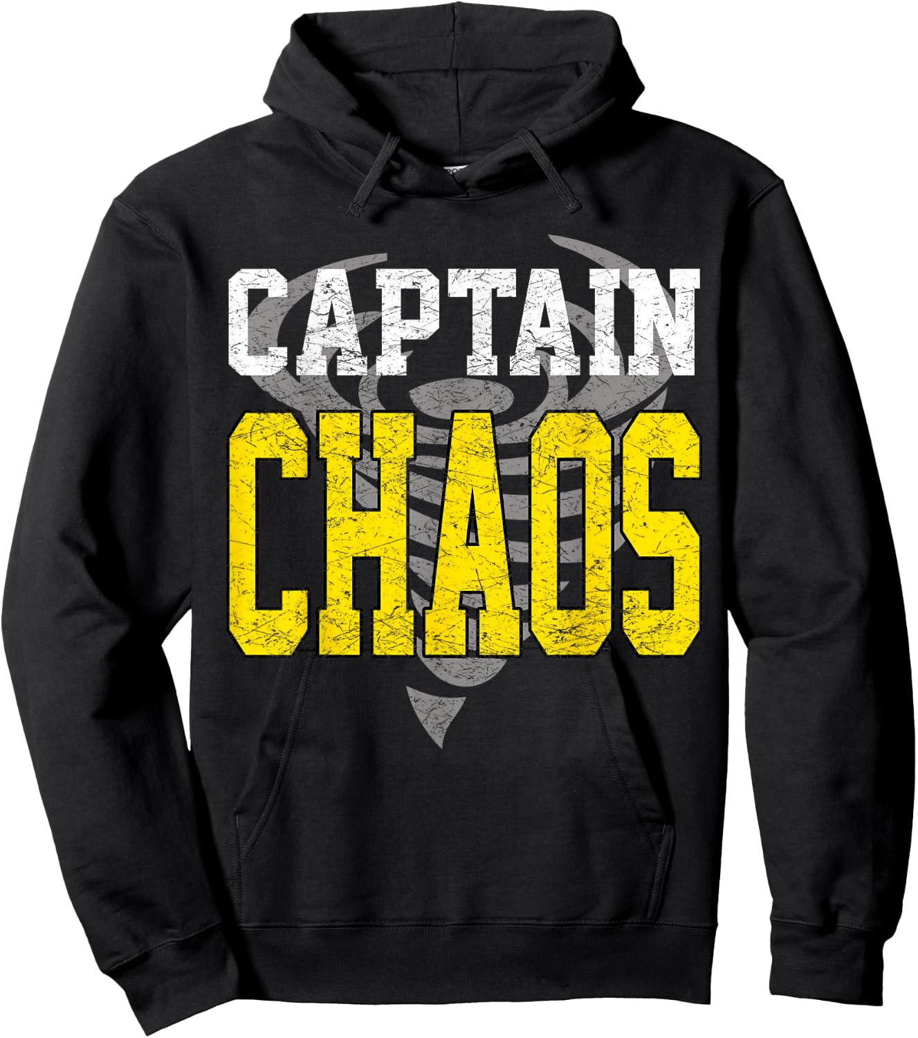 Captain Chaos Shirt For Parent Teacher Or Crazy Child Hoodie - Hoodie | Black