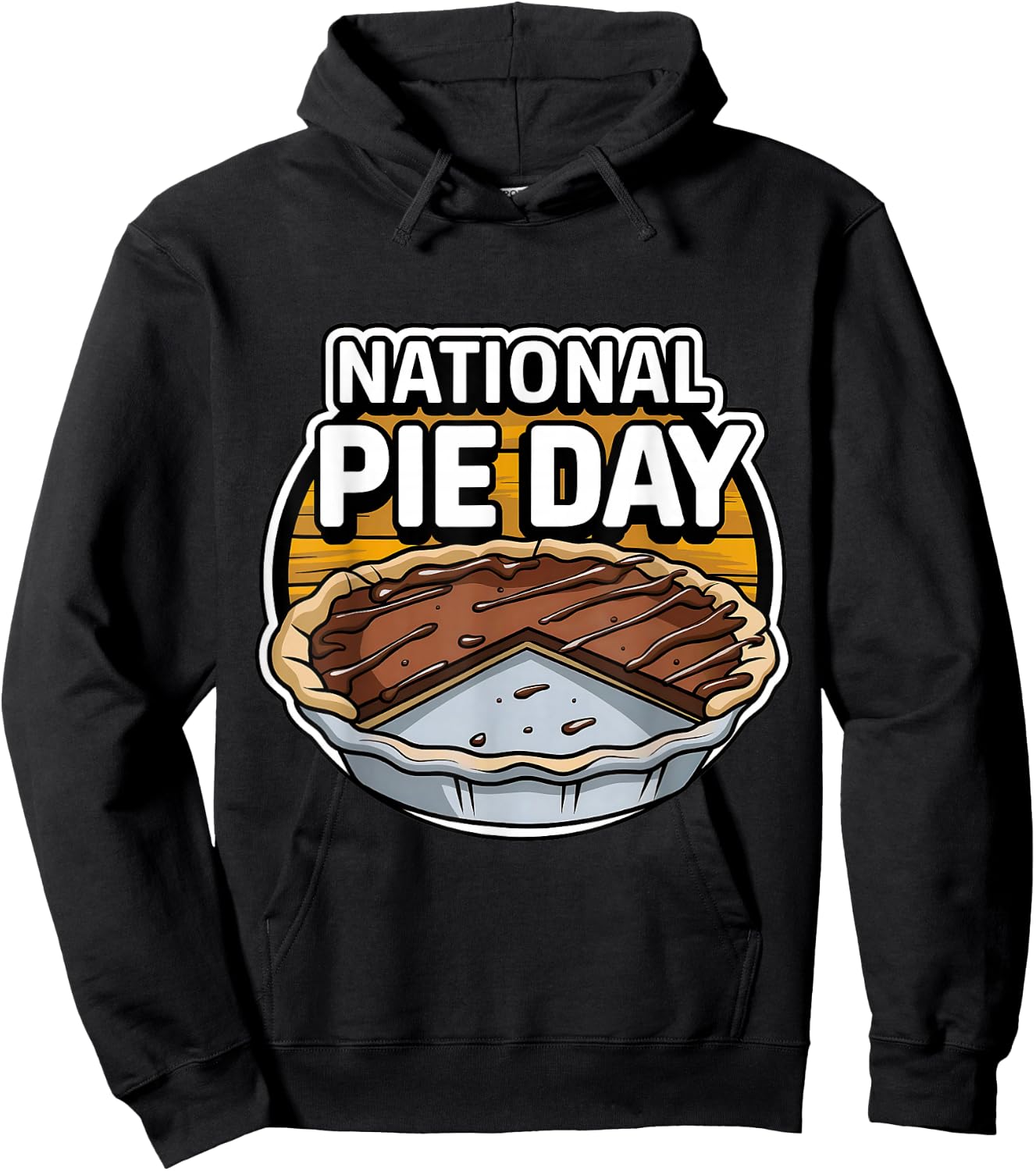 National Pie Day Hoodie - Hoodie | Black