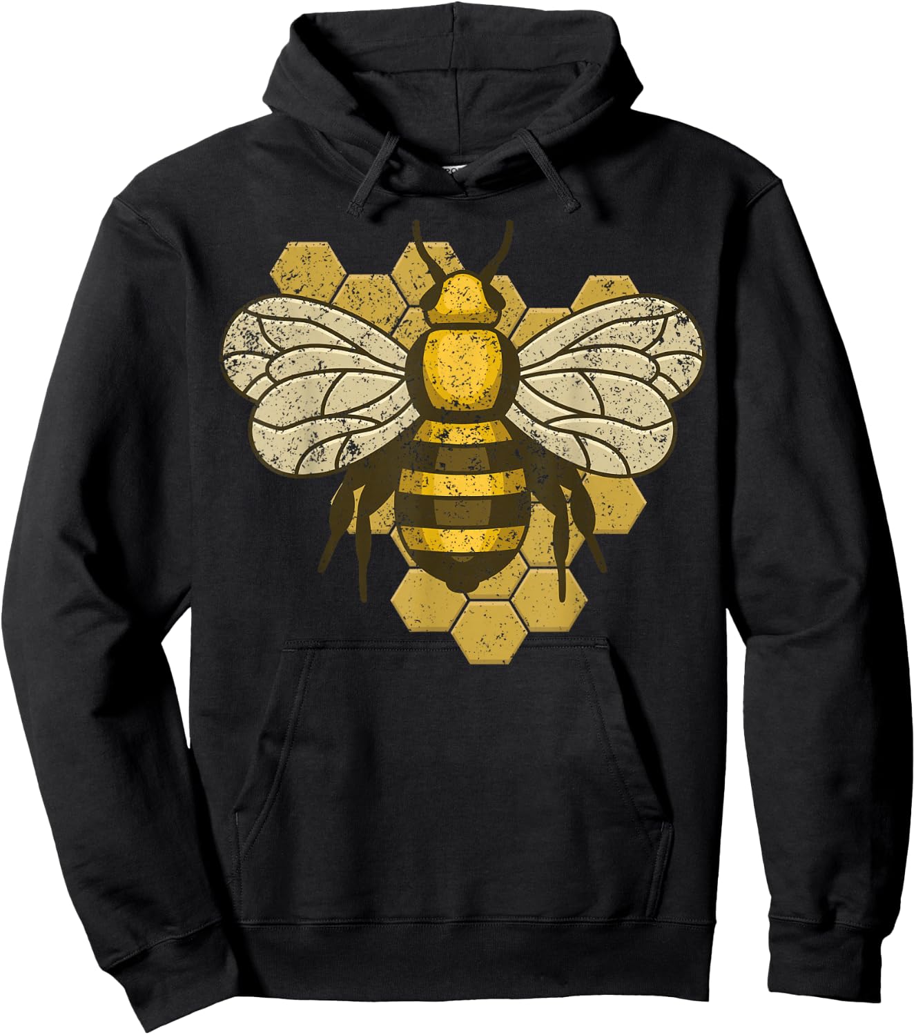 Retro Beekeeper Beekeeping Bumblebee Vintage Save The Bees Hoodie - Hoodie | Black