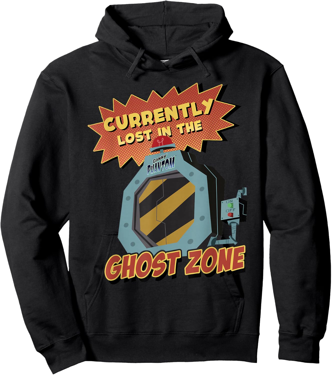 Danny Phantom Lost In The Ghost Zone Portrait Hoodie - Hoodie | Black