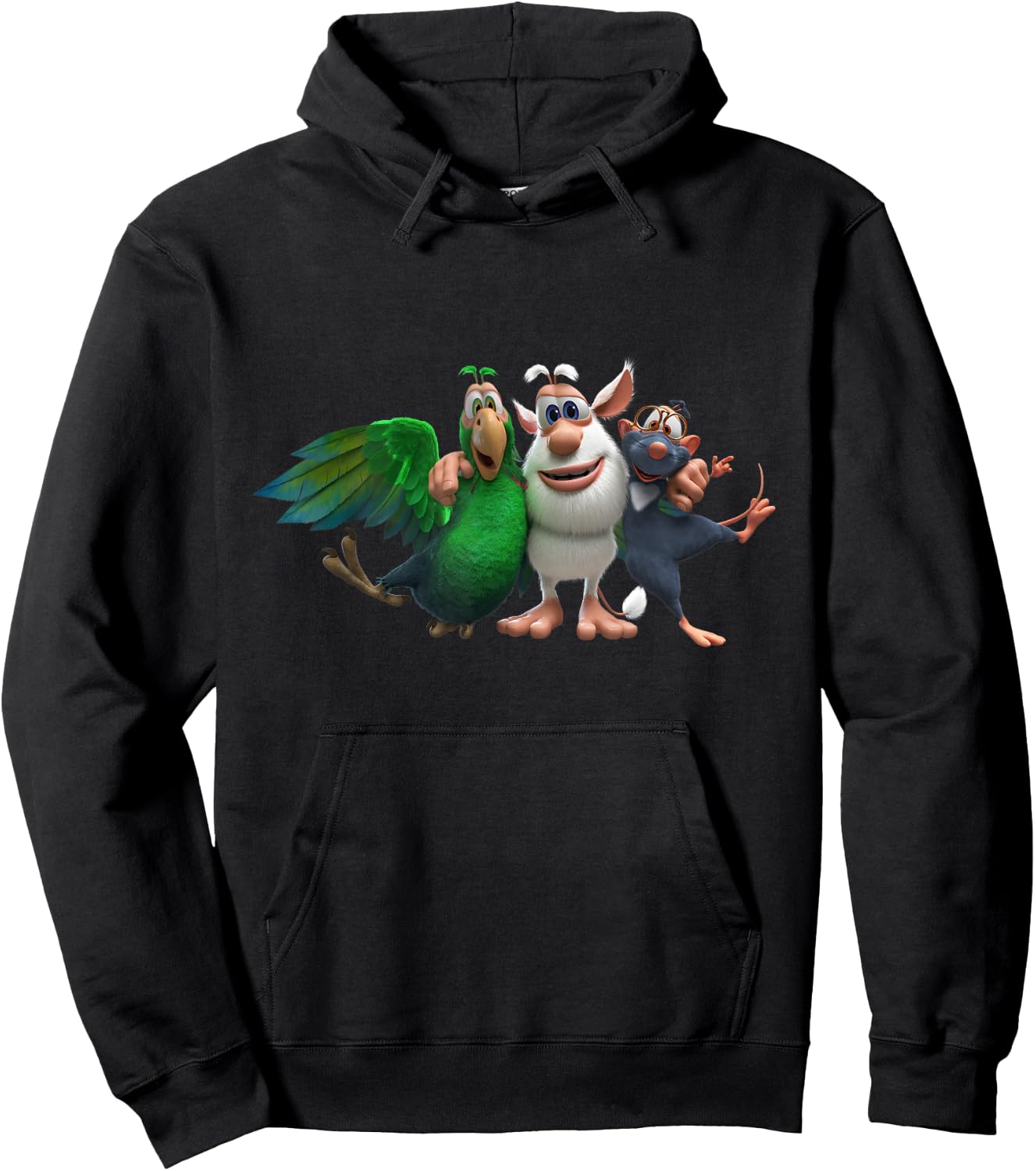 Hugs Booba & Friends Hoodie - Hoodie | Black