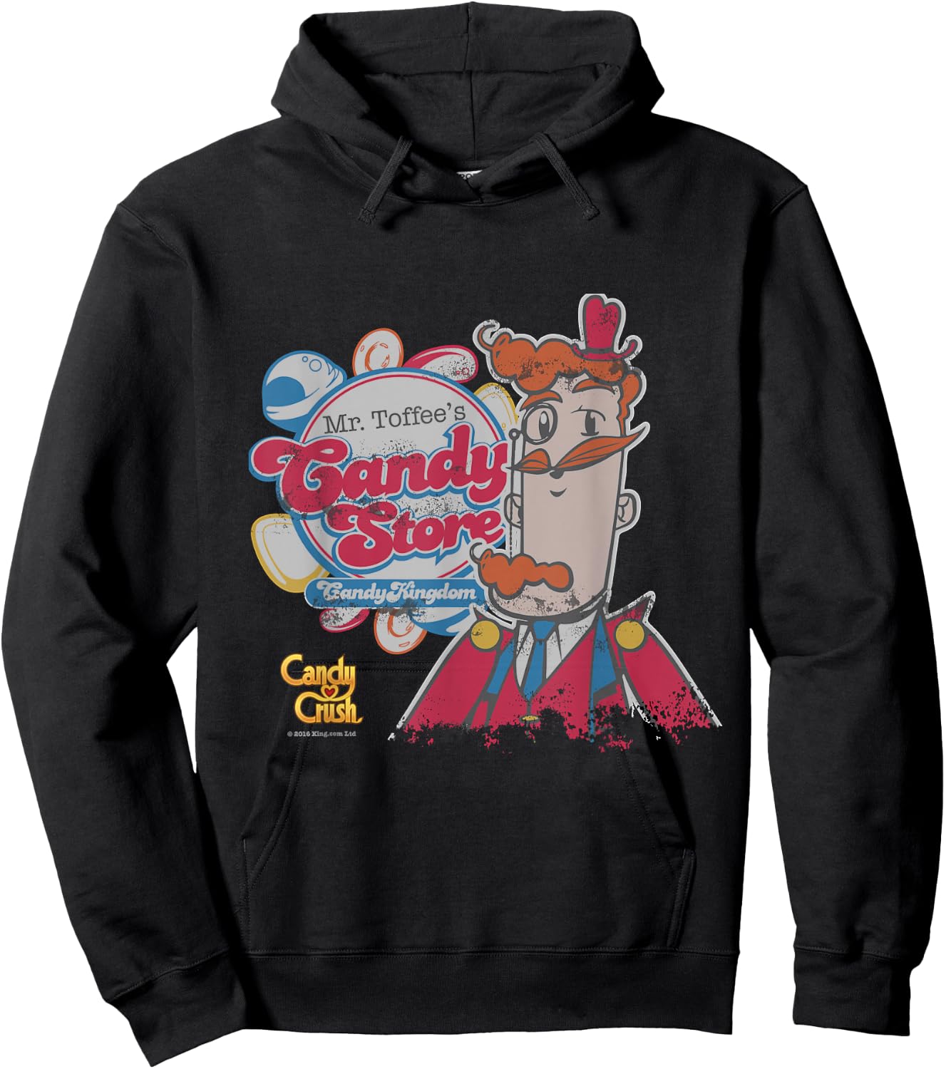 Candy Crush Mr Toffee Hoodie - Hoodie | Black