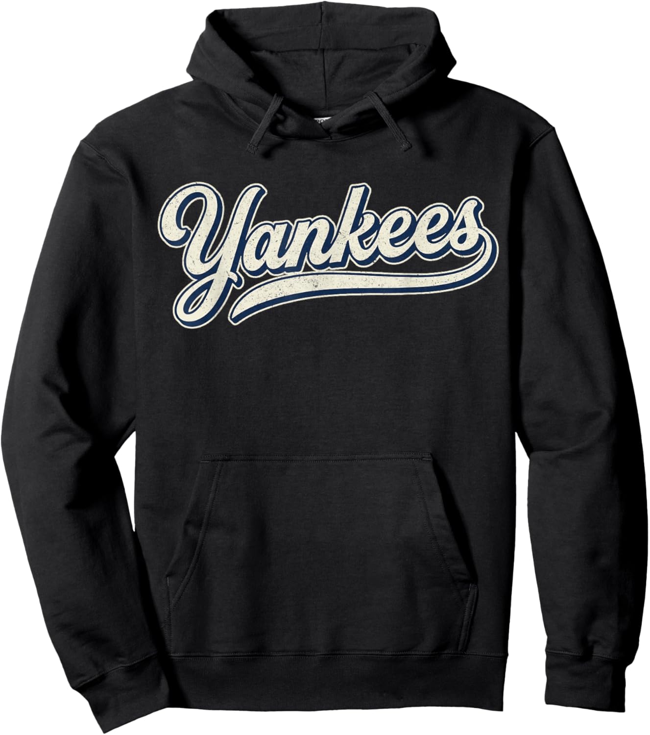Yankee Vintage Retro Style , Classic 70s & 80s Yankees Hoodie - Hoodie | Black