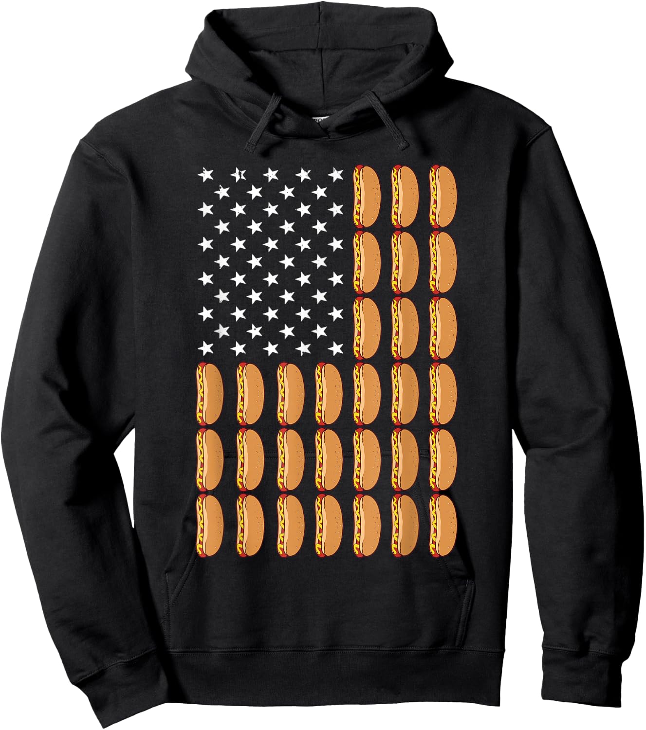 Cool Hot Dog Outfit Women Adult Hotdog Lover Hot Dog Hoodie - Hoodie | Black