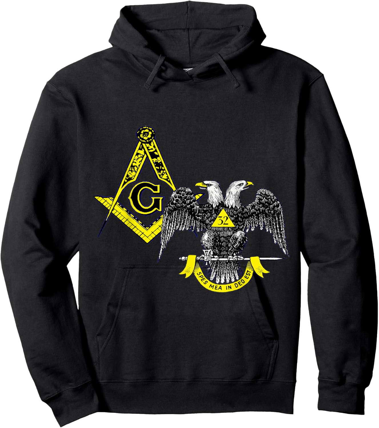 Masonic Scottish Rite PHA T Shirt Hoodie - Hoodie | Black