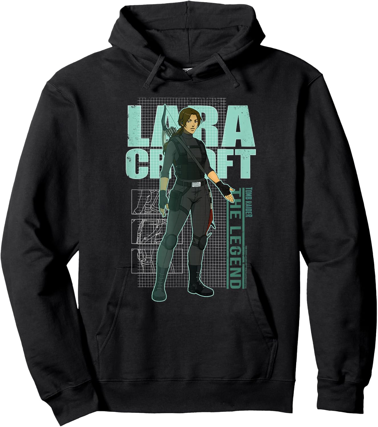 Tomb Raider: The Legend of Lara Croft Hoodie - Hoodie | Black