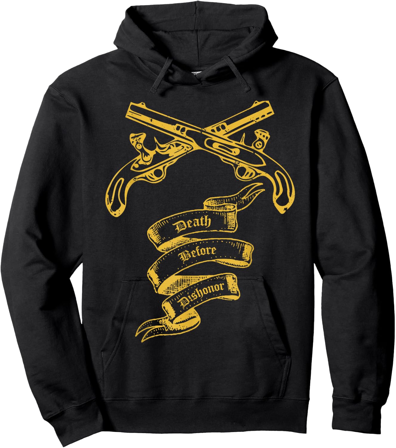 Death before Dishonor Shirt Hoodie - Hoodie | Black