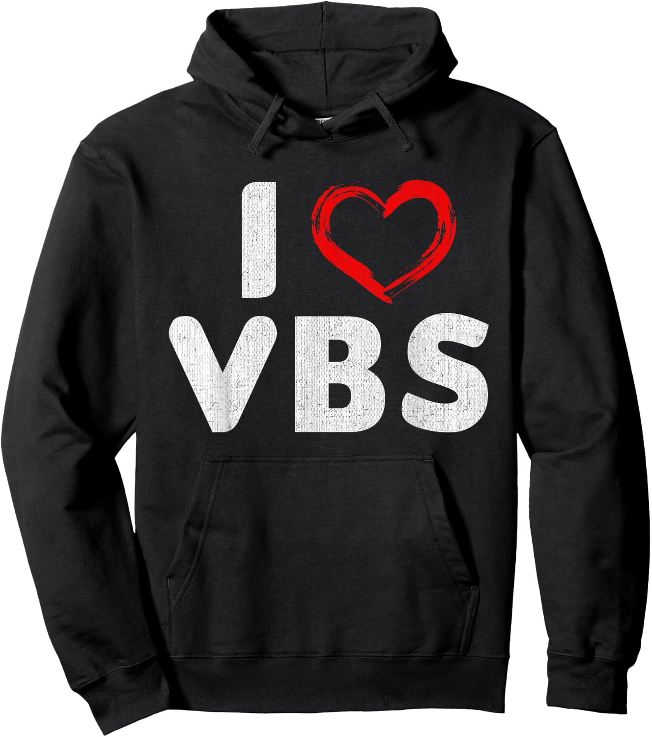 VBS I love Vacation Bible School Christian Church Shirt Hoodie - Hoodie | Black
