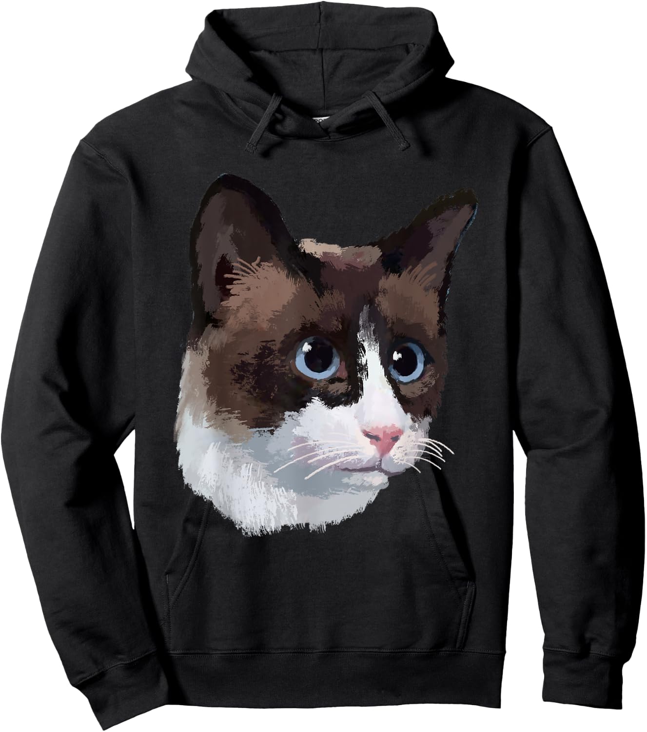 Snowshoe Cat T Shirt Men Women Kids Hoodie - Hoodie | Black