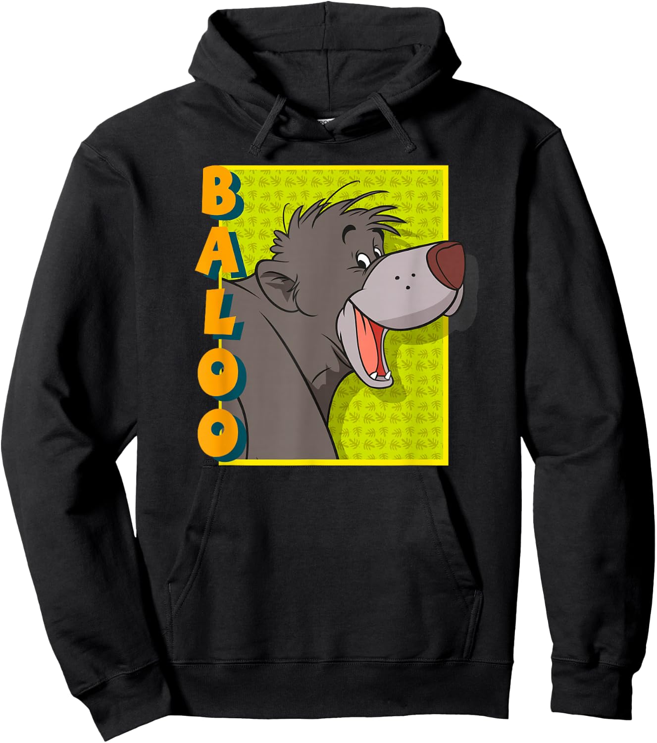 Disney The Jungle Book Baloo Small Hoodie - Hoodie | Black