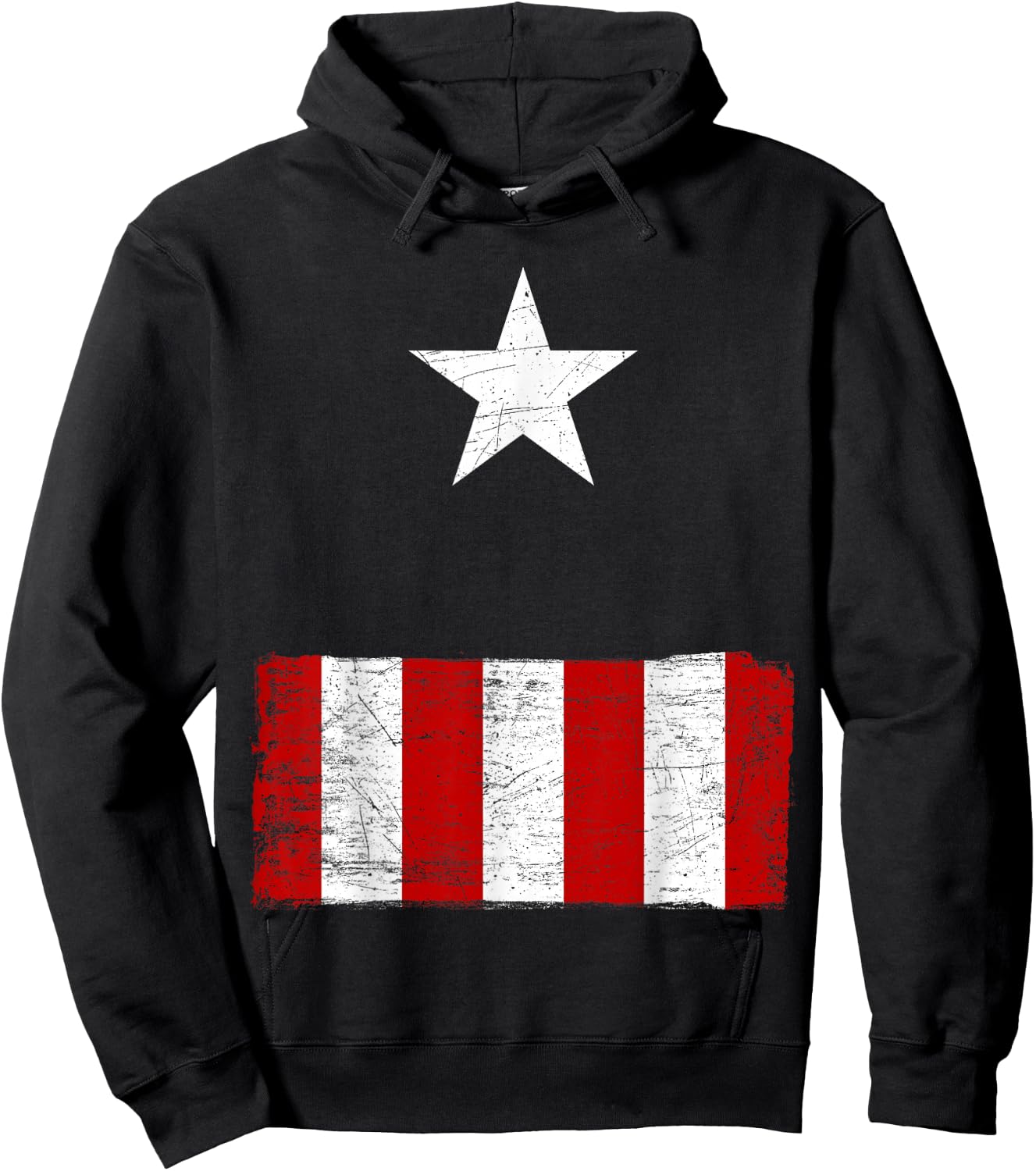 Marvel Captain America Halloween Costume Hoodie - Hoodie | Black