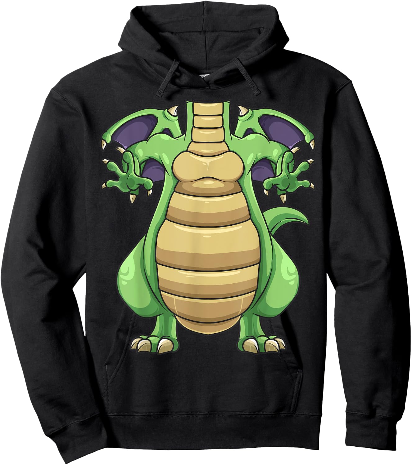 Cool Headless Dragon Halloween Costume | Funny Lazy DIY Gift Hoodie - Hoodie | Black