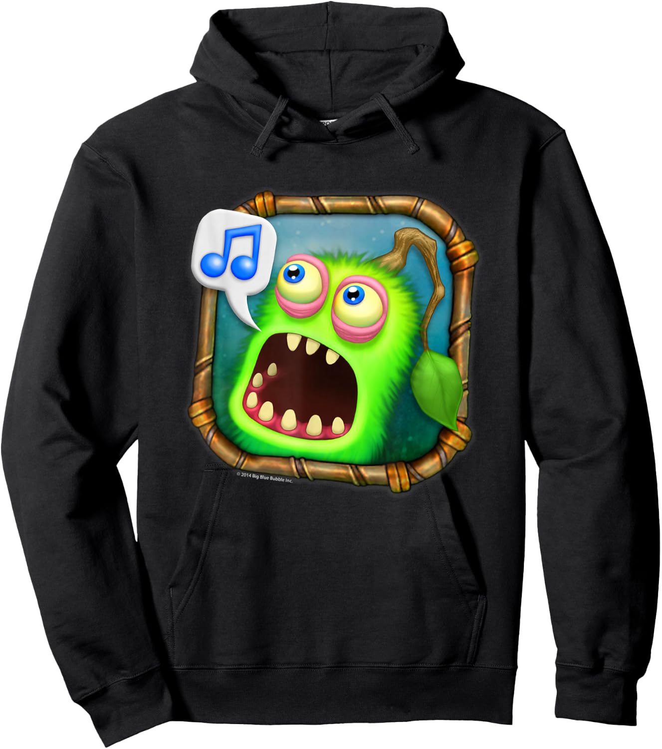My Singing Monsters: Furcorn Icon Hoodie - Hoodie | Black