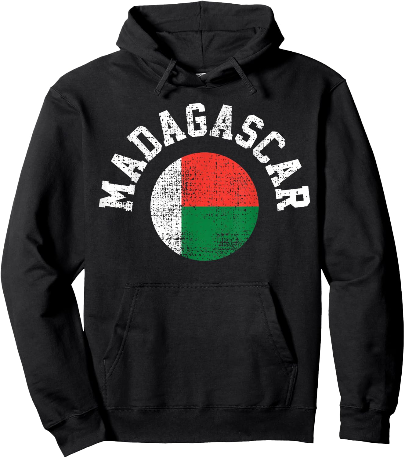 Madagascar Shirt Malagasy Flag Country Pride Hoodie - Hoodie | Black