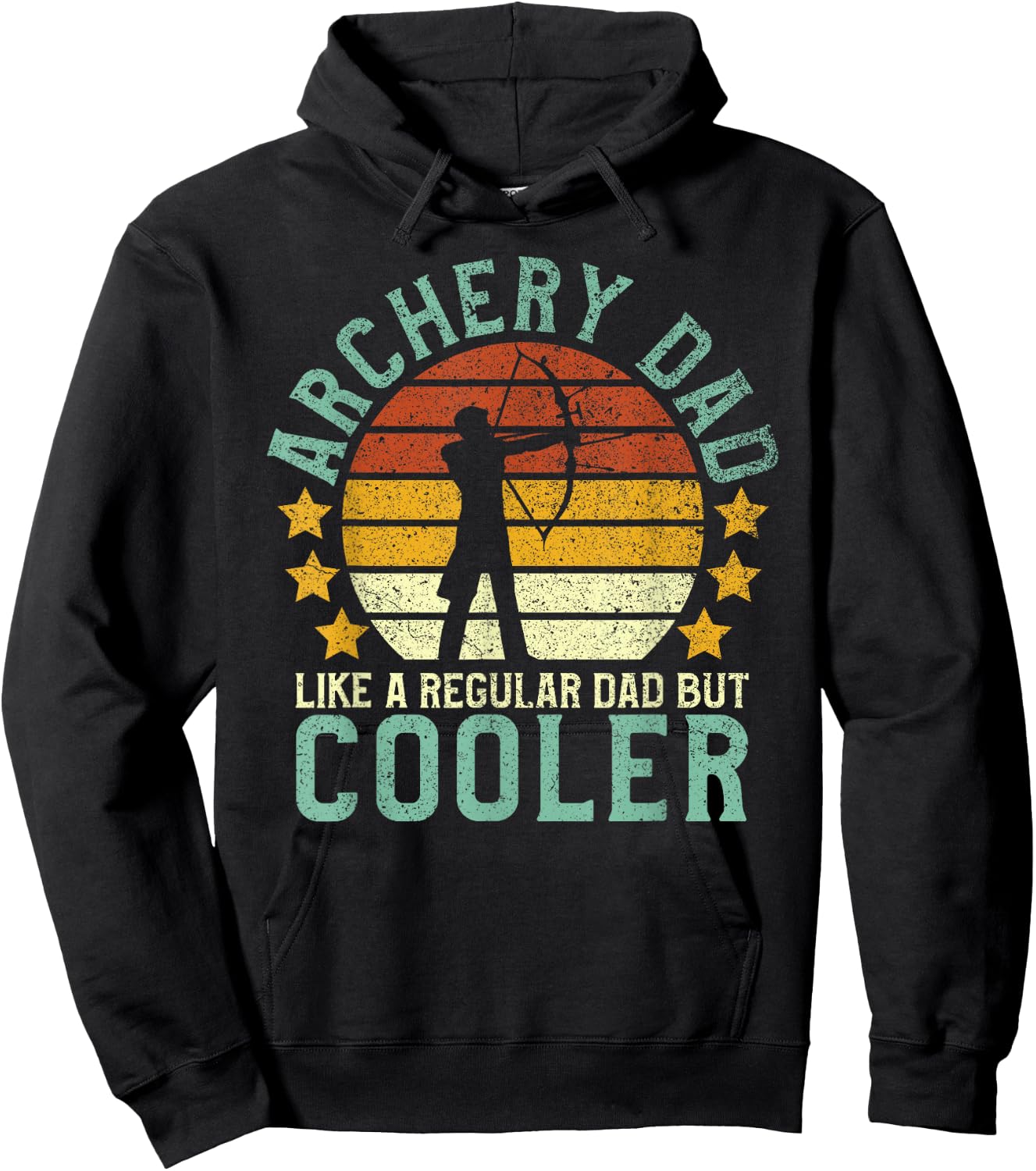 Archery Dad | Funny Father's Day Gift Archers Archers Hoodie - Hoodie | Black