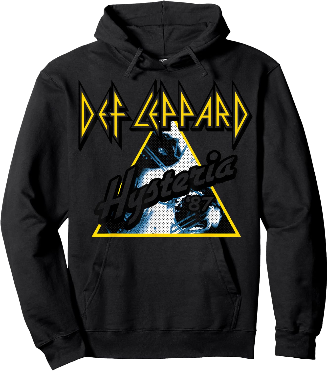 Kids Def Leppard - Hysterical 6 Cranberry Hoodie - Hoodie | Black
