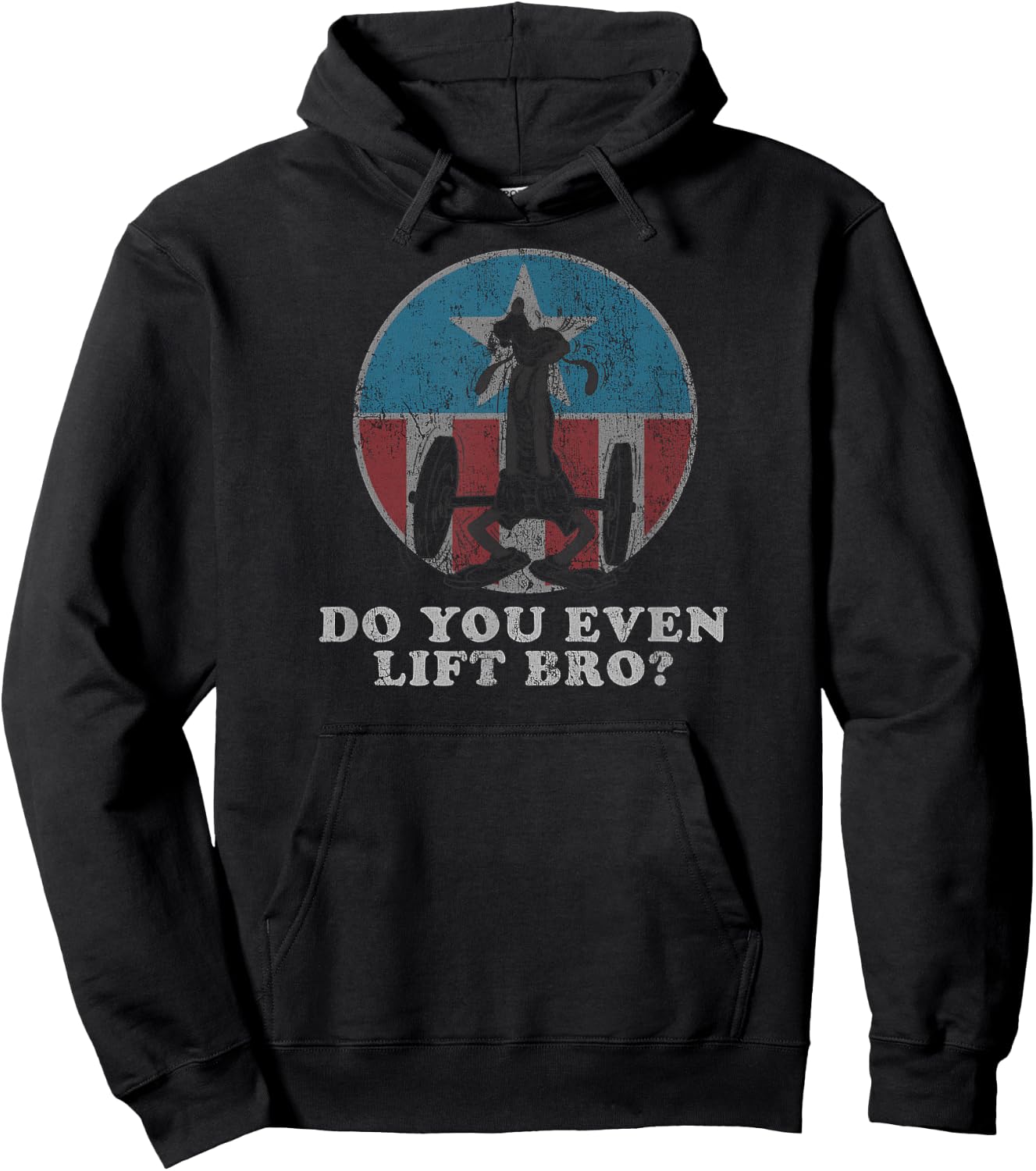 Disney Goofy Do You Even Lift Bro Hoodie - Hoodie | Black