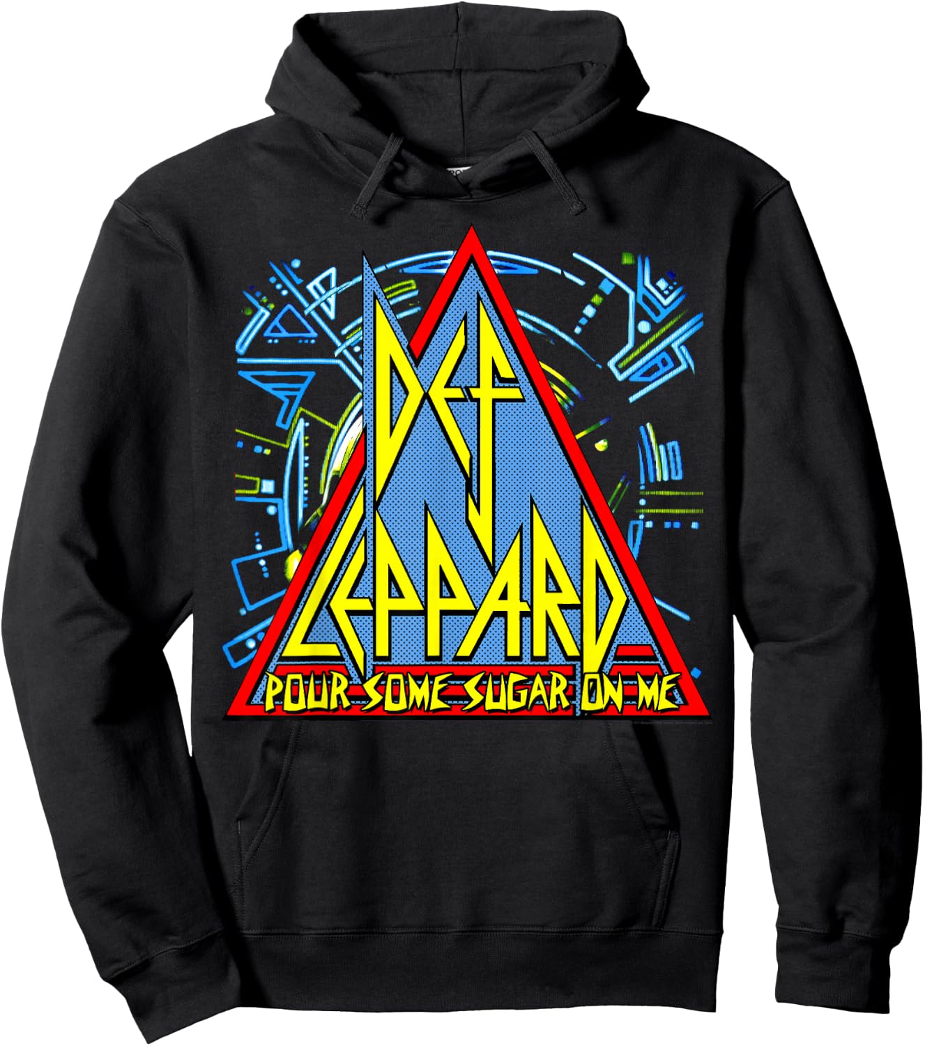 Def Leppard - Sugar Logo Hoodie - Hoodie | Black