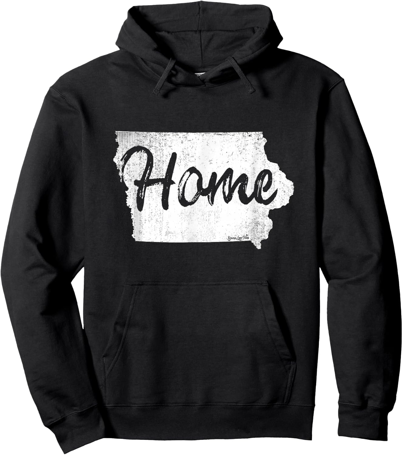 Iowa Home Shirt for people Des Moines Cedar Rapids Davenport Hoodie - Hoodie | Black