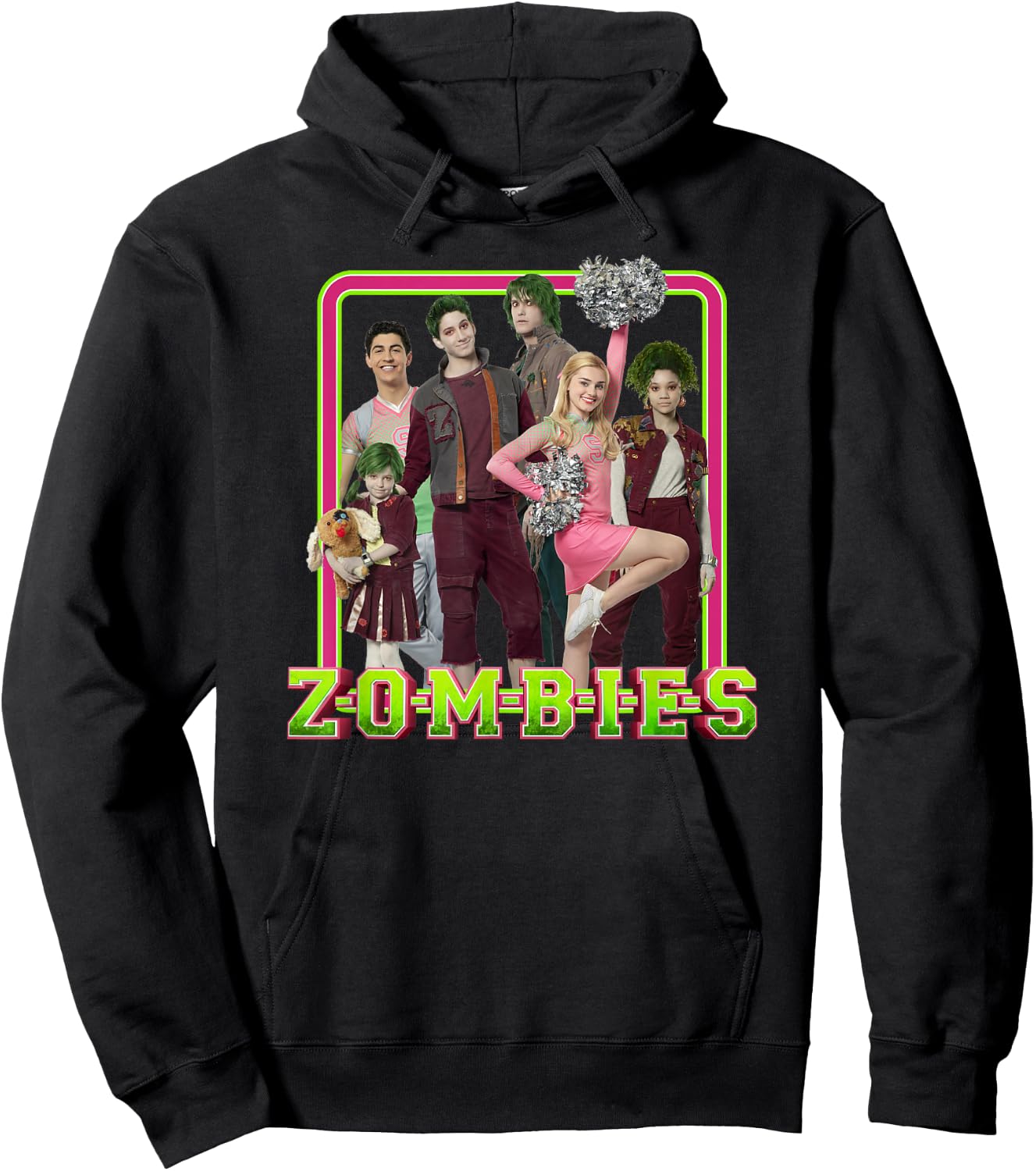 Disney - Zombies Friend Group Hoodie - Hoodie | Black
