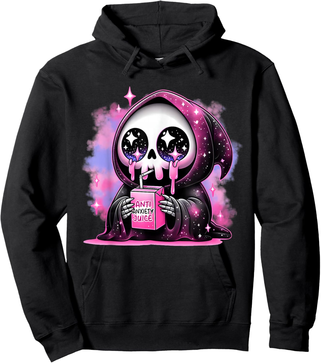 Funny Grim Reaper , Shirt or Women Hoodie - Hoodie | Black