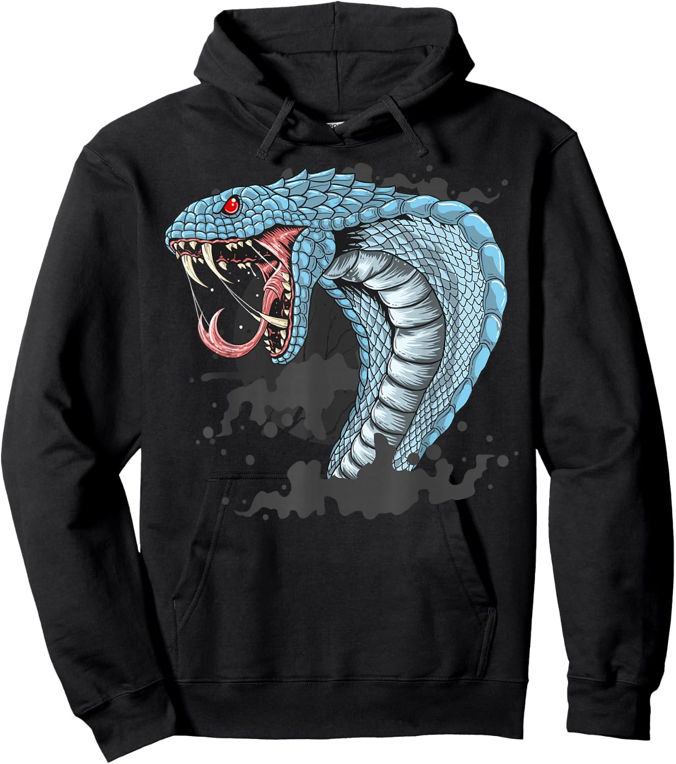 King Cobra t shirt; Snake t shirt; Cobra t shirt; Hoodie - Hoodie | Black