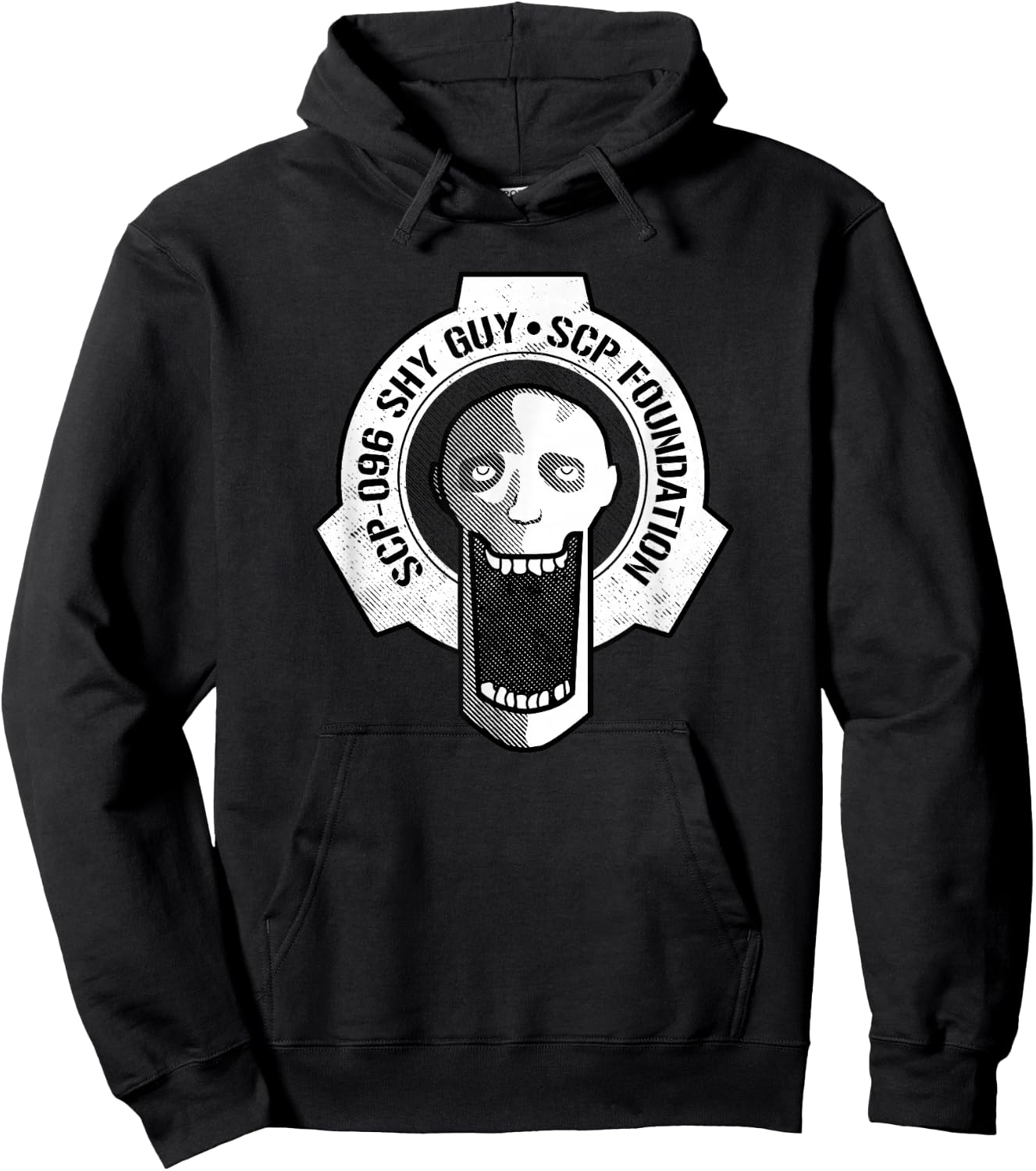 SCP-096 Shy Guy SCP Foundation Hoodie - Hoodie | Black