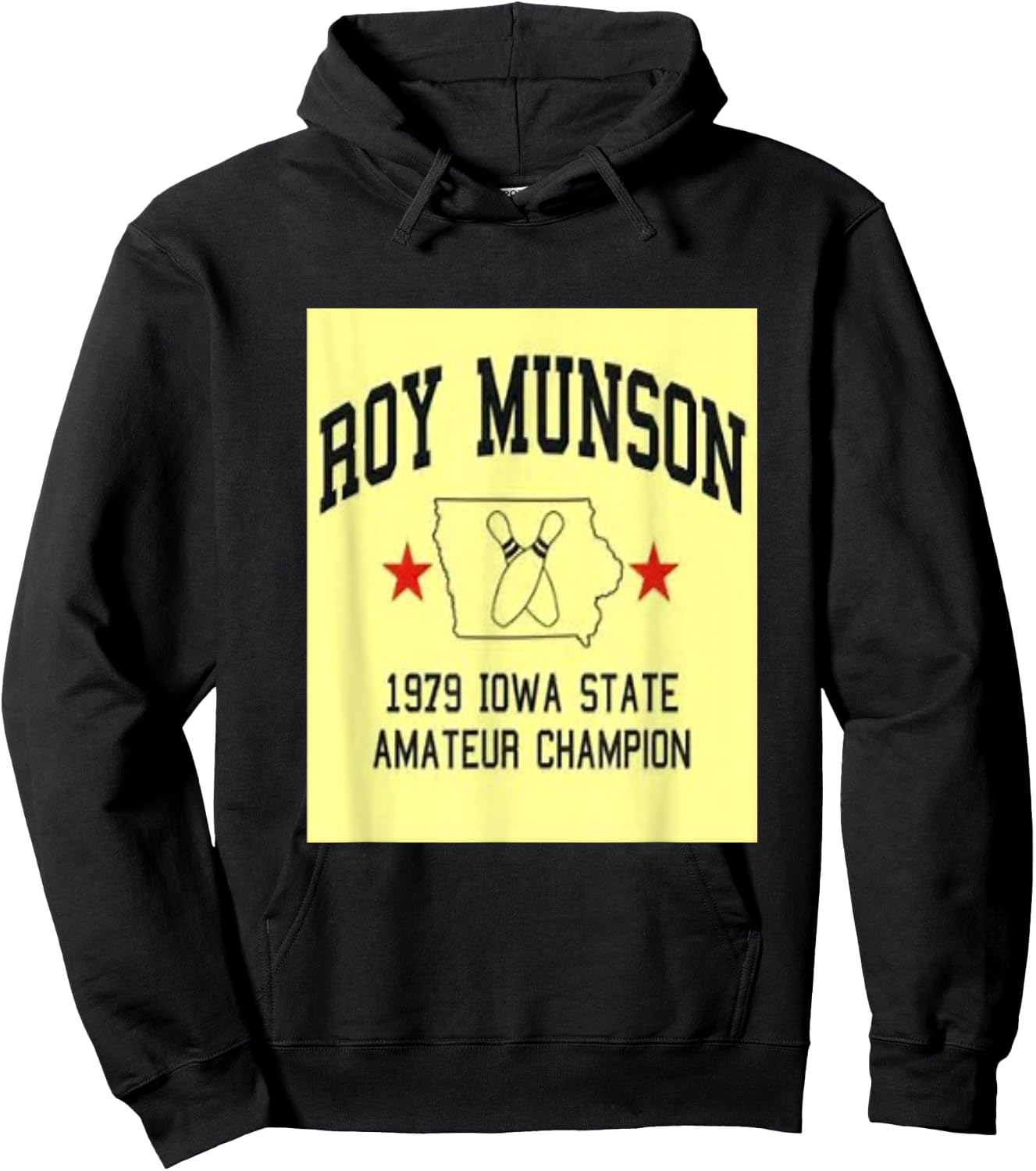Roy Munson funny king pin bowling t shirt Hoodie - Hoodie | Black