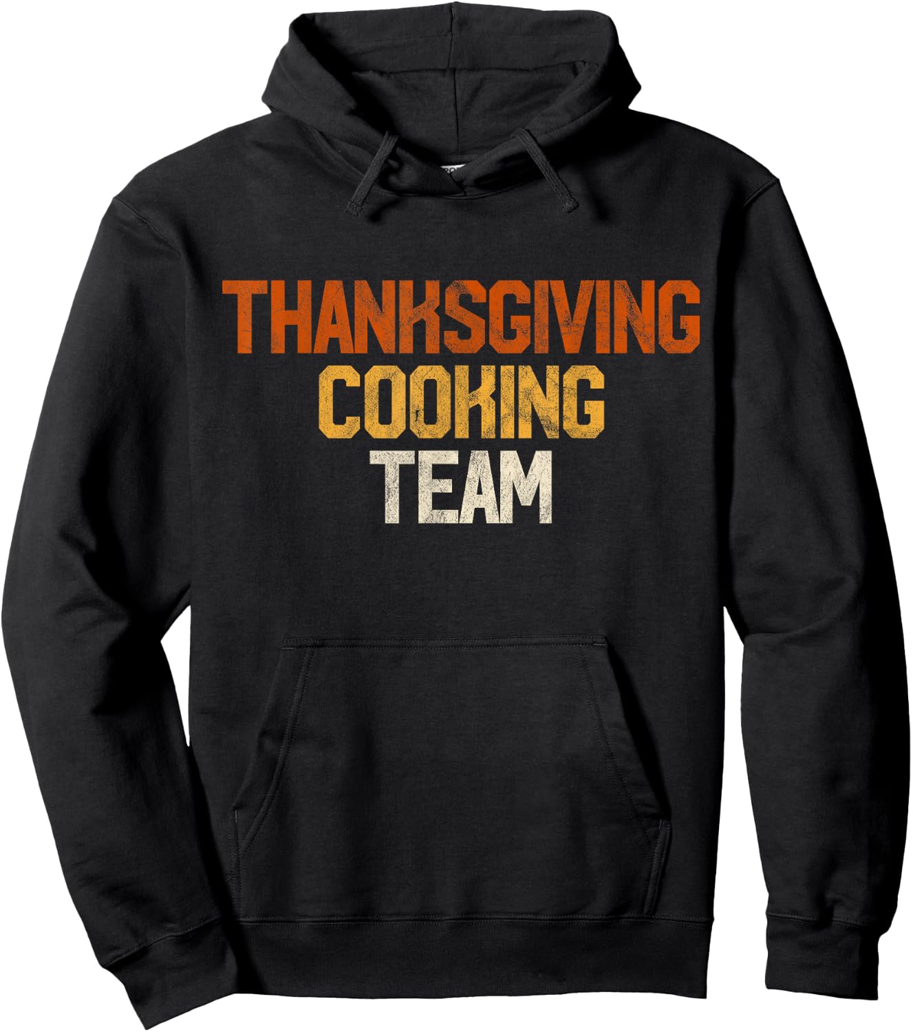 Thanksgiving Dinner Cooking Team Gift Costume Leg Turkey Day Hoodie - Hoodie | Black