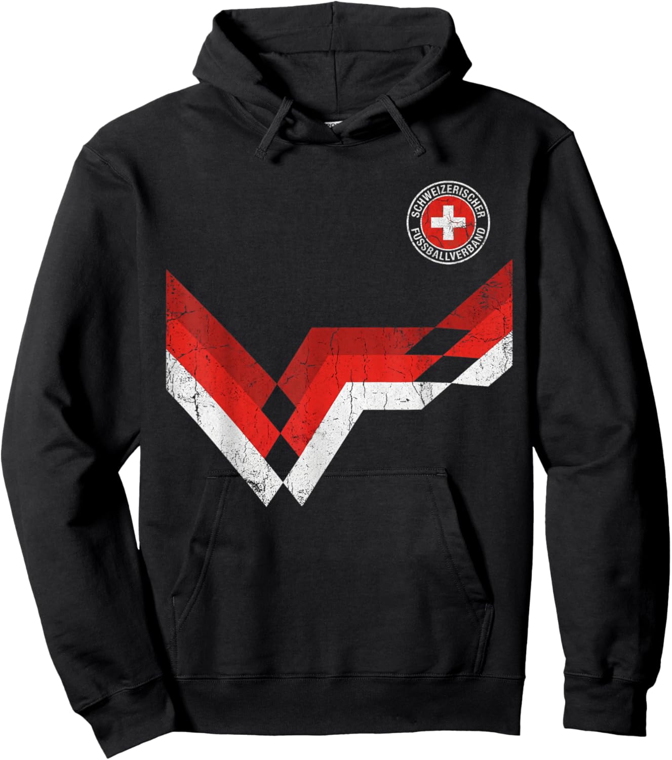 Switzerland Schweiz Suisse Swiss Schweizer Jersey Hoodie - Hoodie | Black