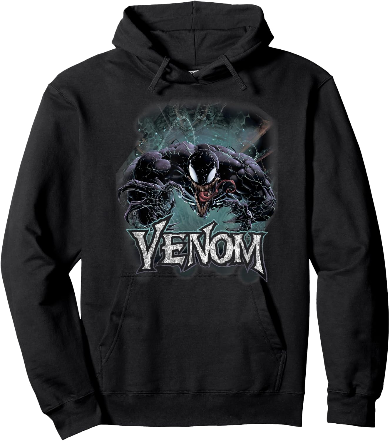 Marvel Venom from Down Under Face to Face Hoodie - Hoodie | Black