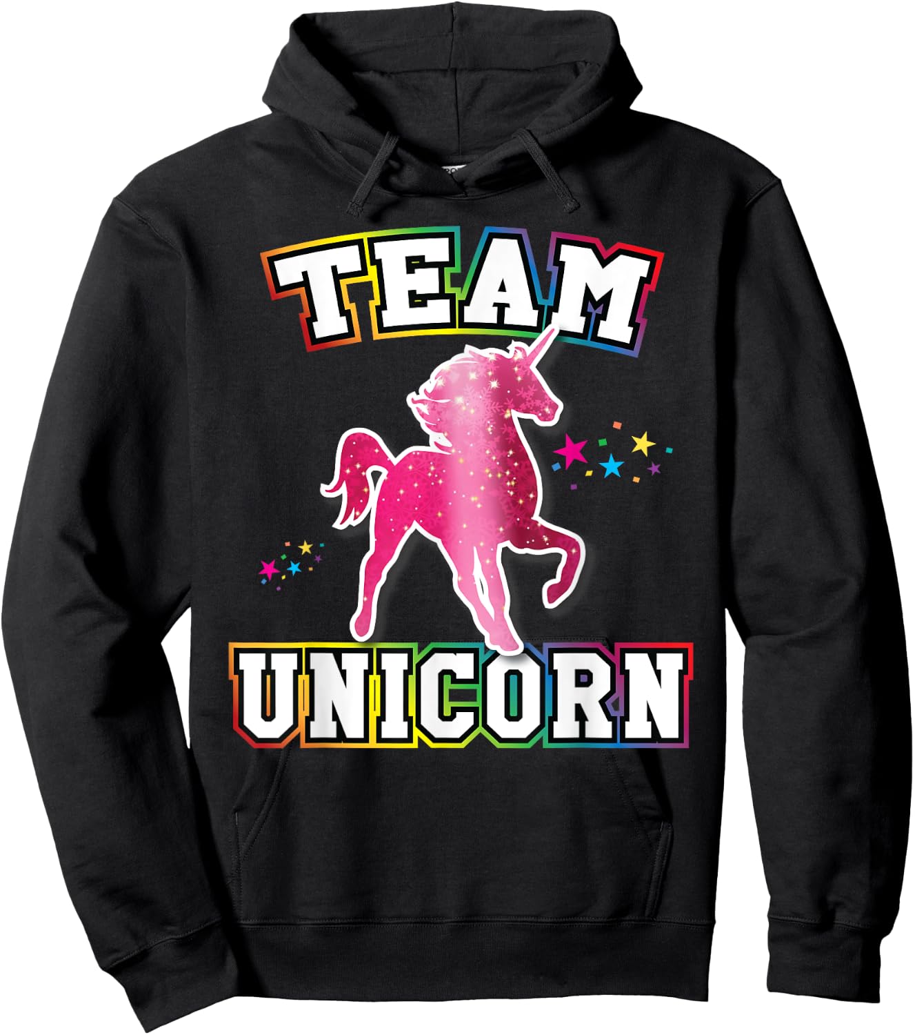 Team Unicorn Hoodie - Hoodie | Black