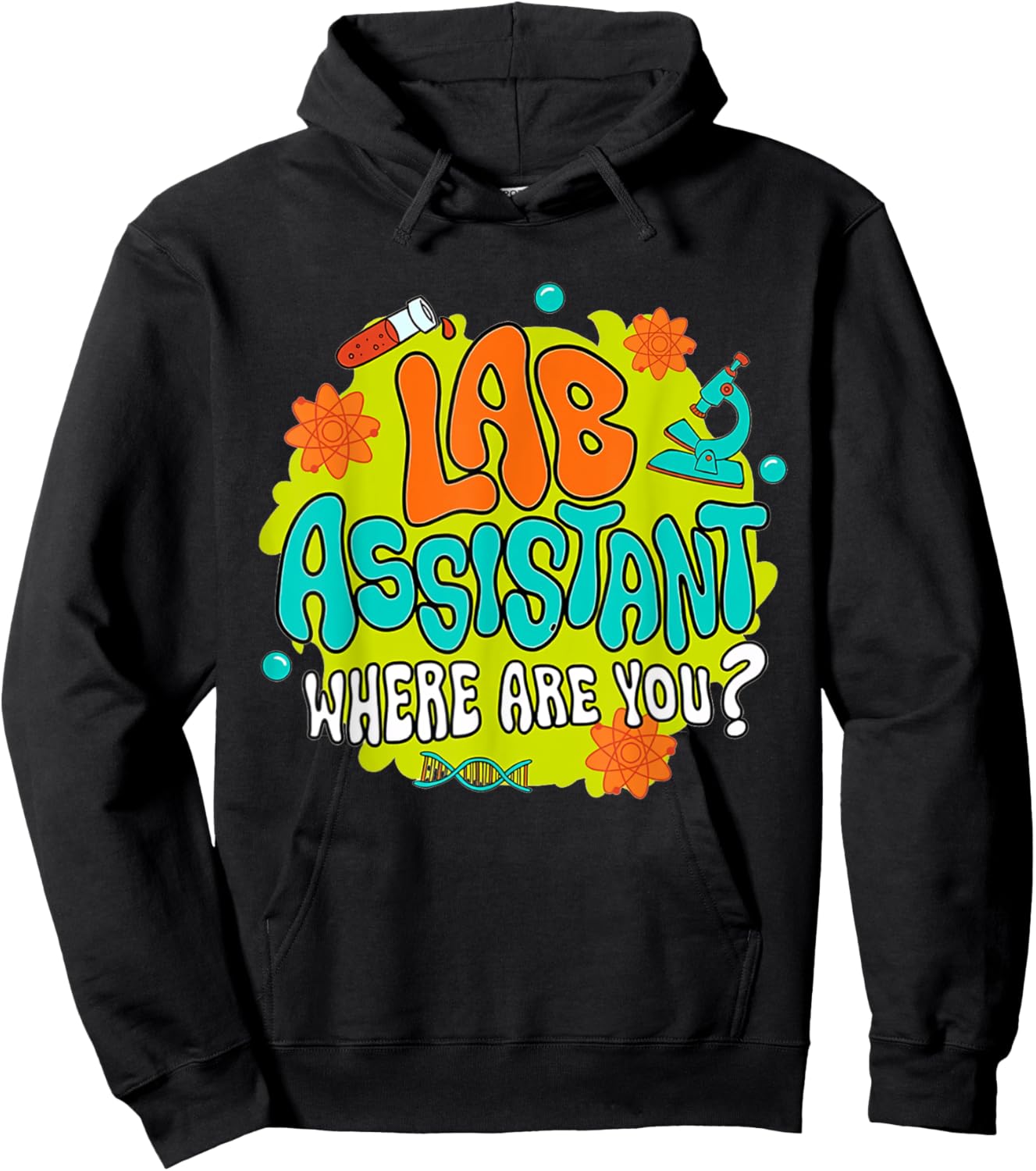Lab Week 2025 MLS MLT Lab Scientist Laboratory Tech Team Hoodie - Hoodie | Black