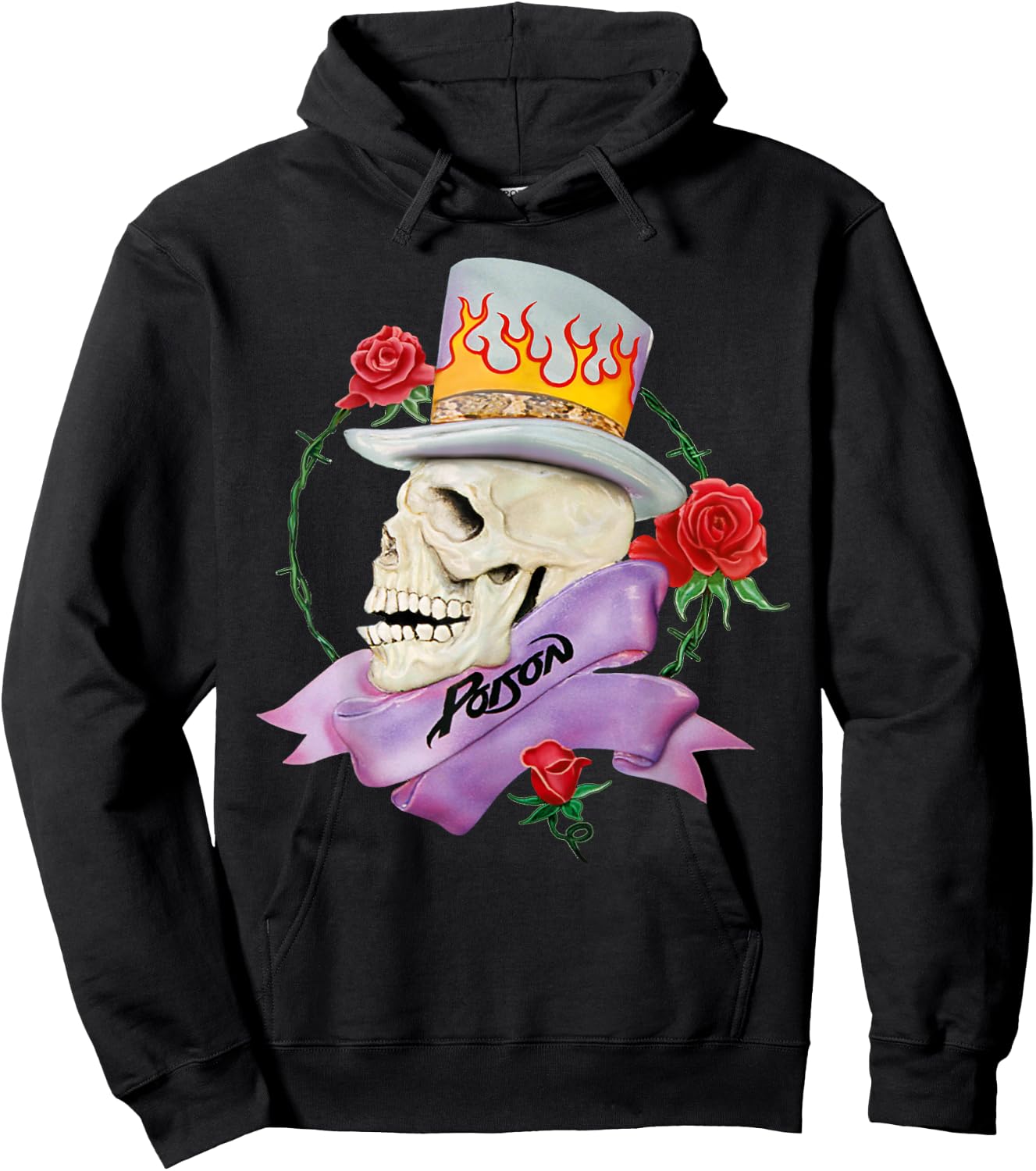 Poison - Every Rose Hoodie - Hoodie | Black