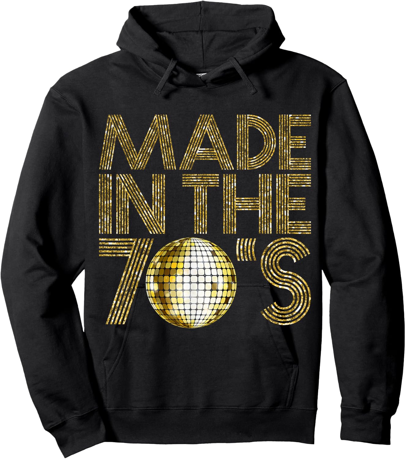 Made In The 70s Seventies 1979 Retro Disco 40 Years Hoodie - Hoodie | Black