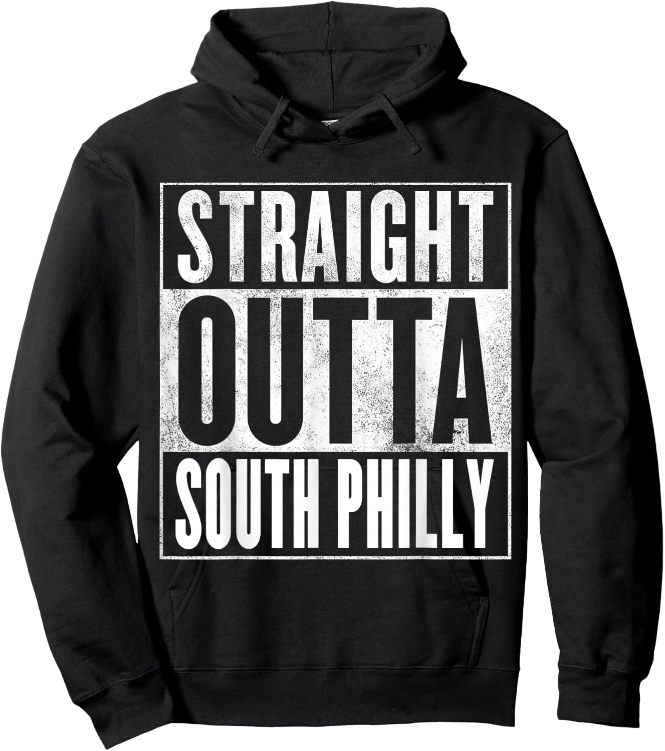 South Philly Pride - STRAIGHT OUTTA SOUTH PHILLY Hoodie - Hoodie | Black