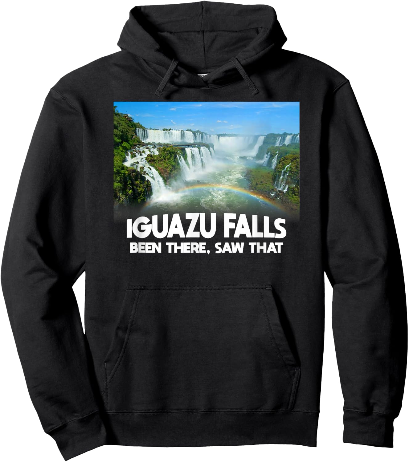 Iguazu Falls - Brazil Travel Hoodie - Hoodie | Black