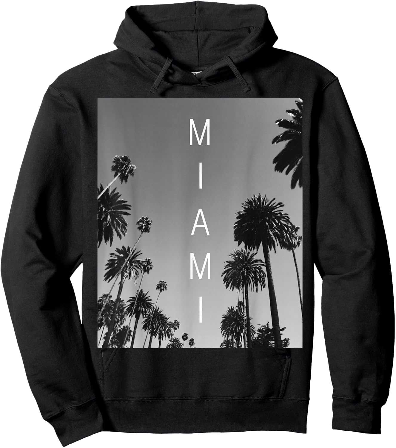 Miami Beach South Beach Florida Fl Souvenir Gift Hoodie - Hoodie | Black