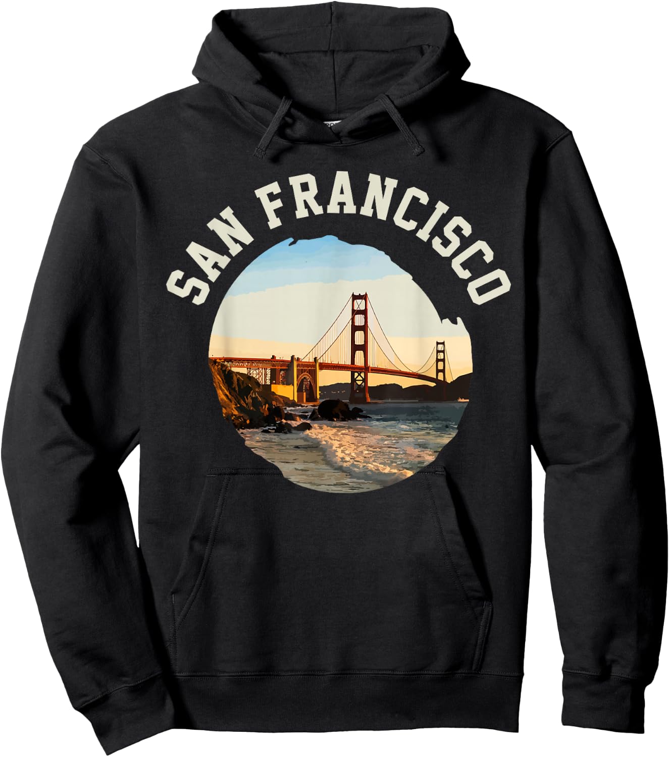 San Francisco Hoodie - Hoodie | Black