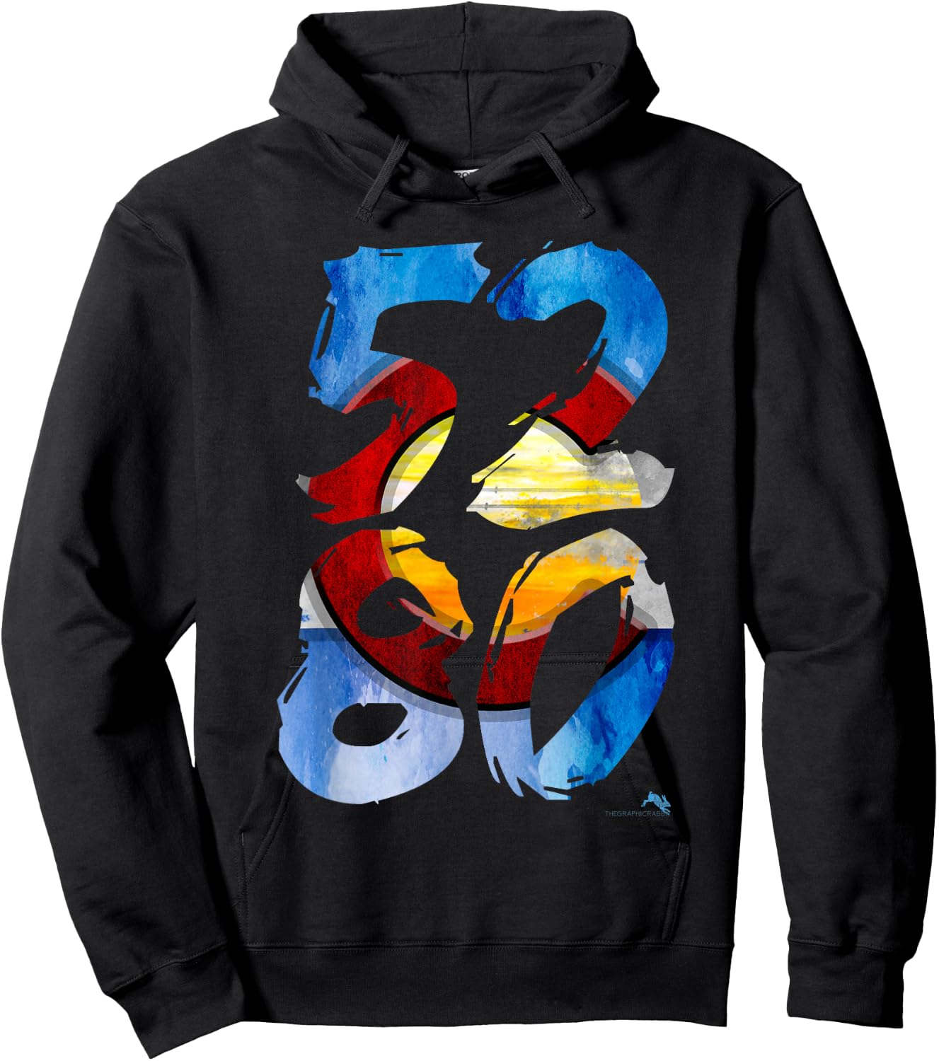 5280 Mile High Colorado Hoodie - Hoodie | Black
