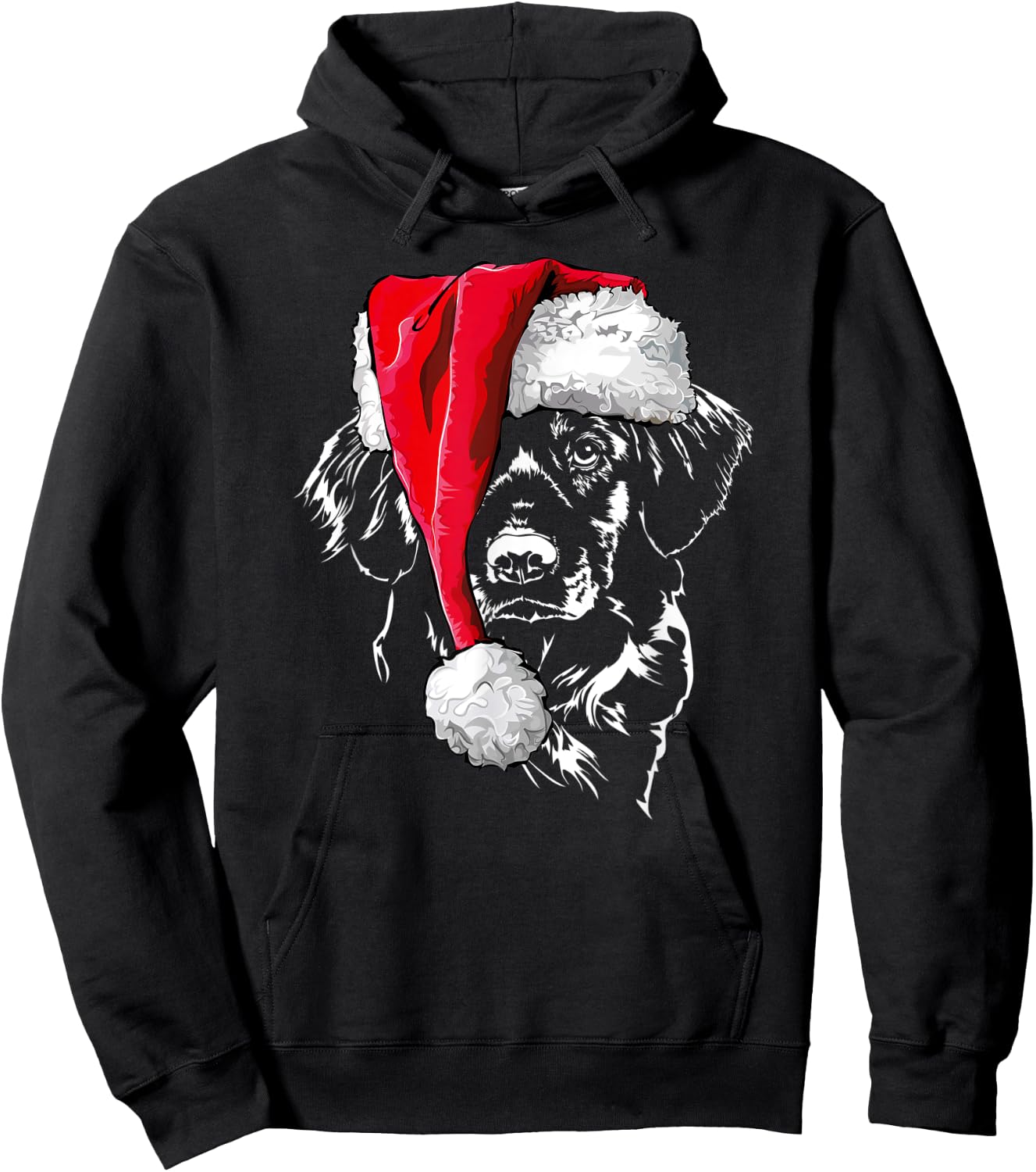Nova Scotia Duck Tolling Retriever mom Santa Christmas gift Hoodie - Hoodie | Black