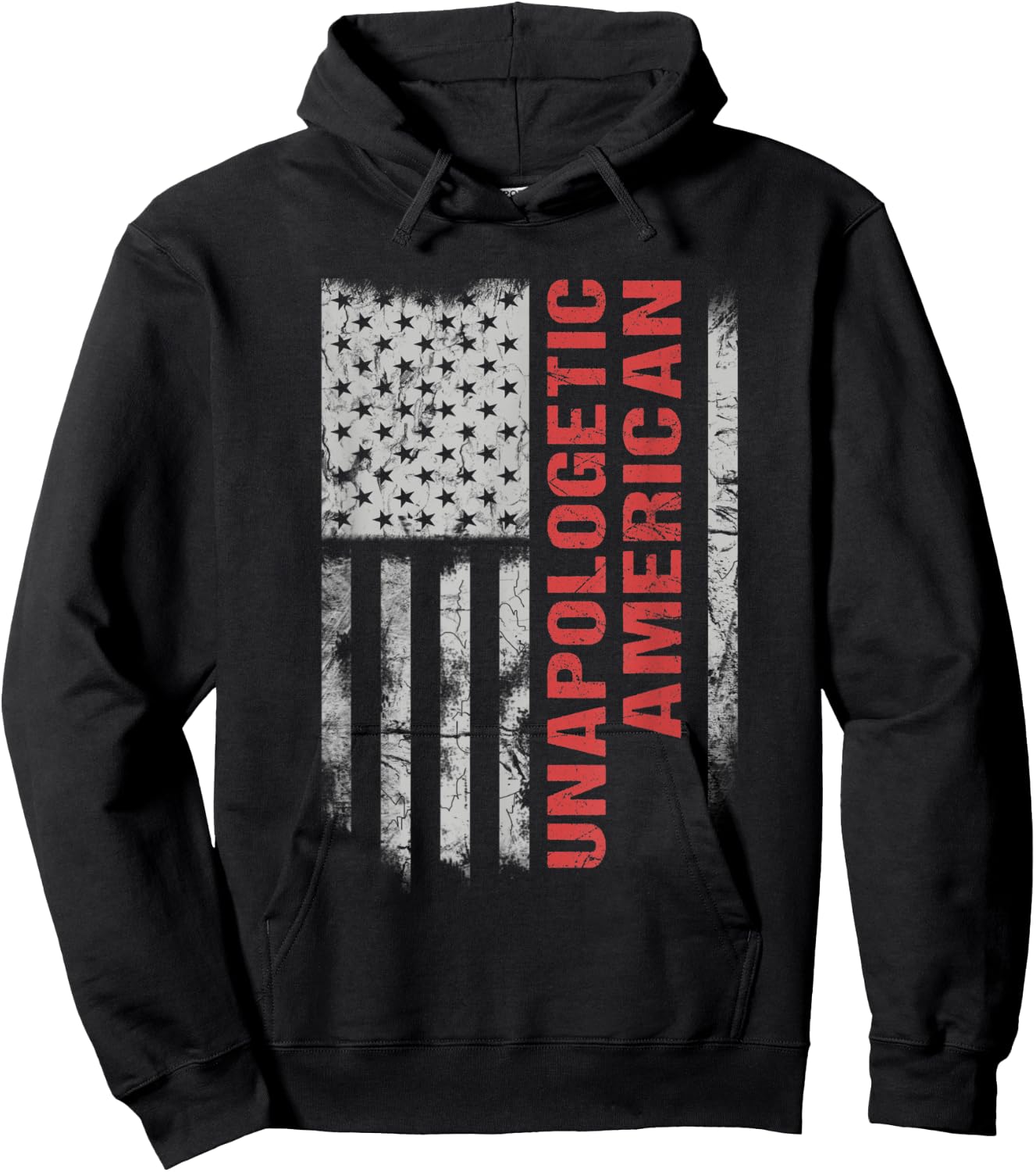 Unapologetic American Hoodie - Hoodie | Black