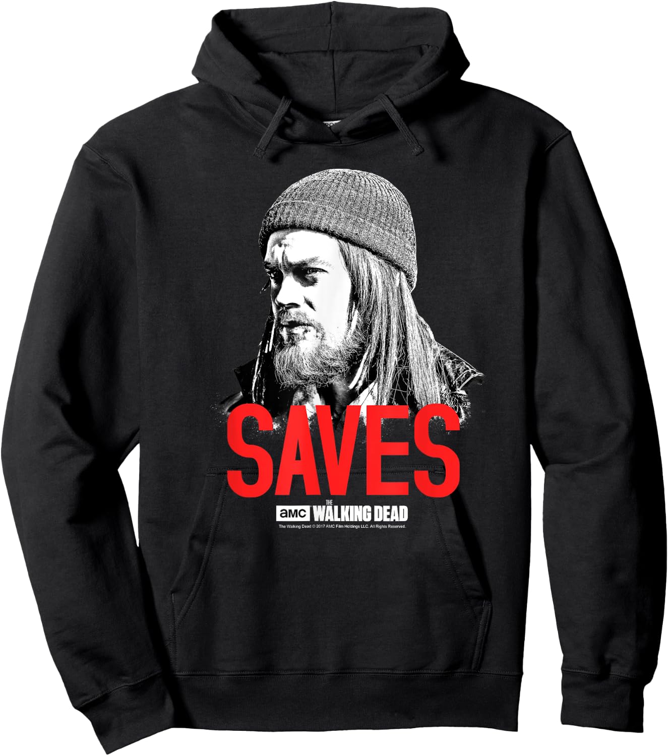 The Walking Dead Jesus Saves Hoodie - Hoodie | Black