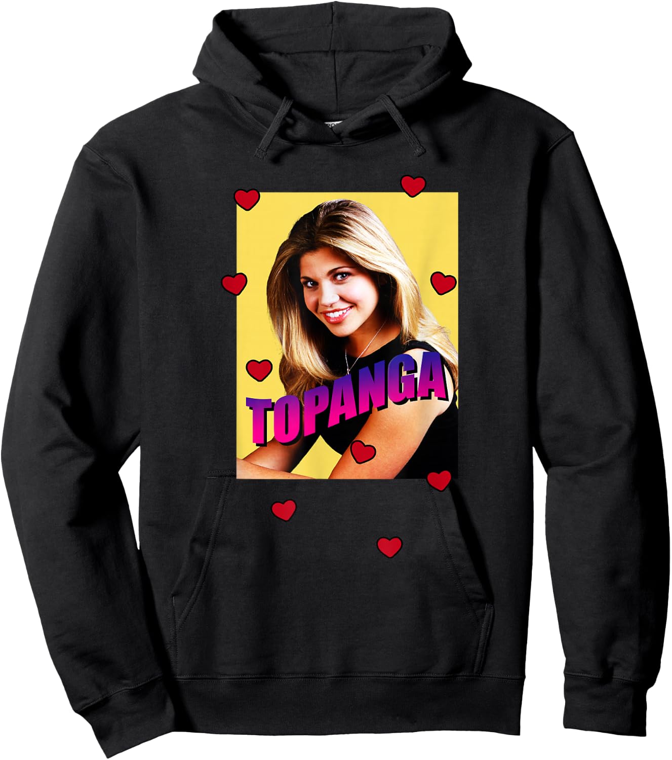 Boy Meets World Topanga 90s Crush Hoodie - Hoodie | Black