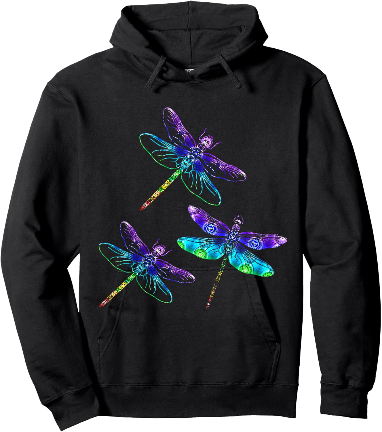 Kids Dragonfly Gift Hoodie - Hoodie | Black