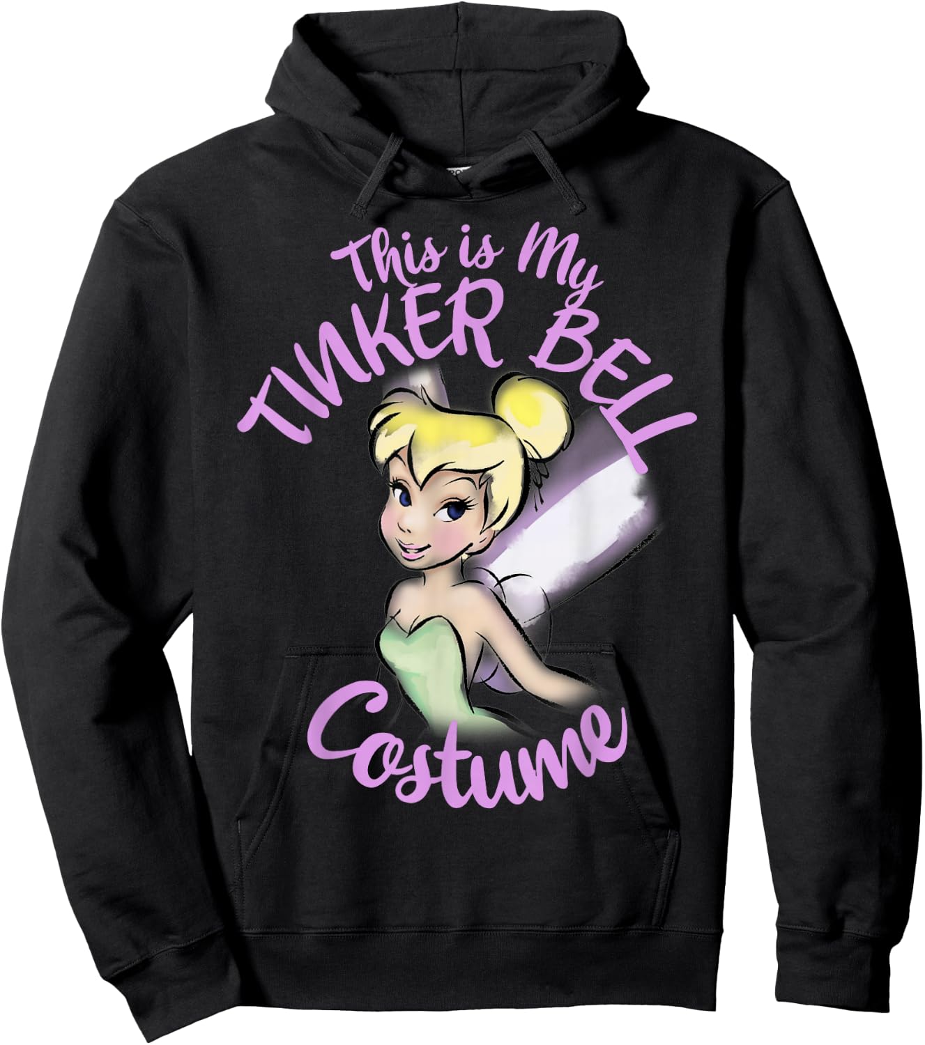 Disney Peter Pan This is My Tinker Bell Costume Halloween Hoodie - Hoodie | Black