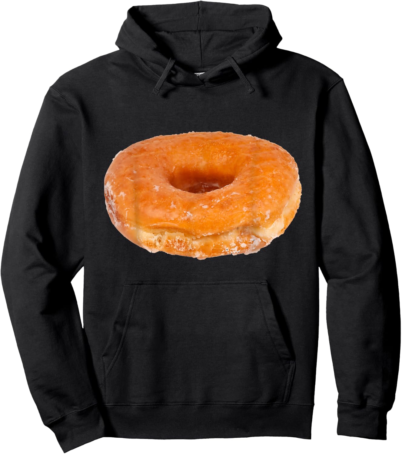 Glazed Donut Hoodie - Hoodie | Black